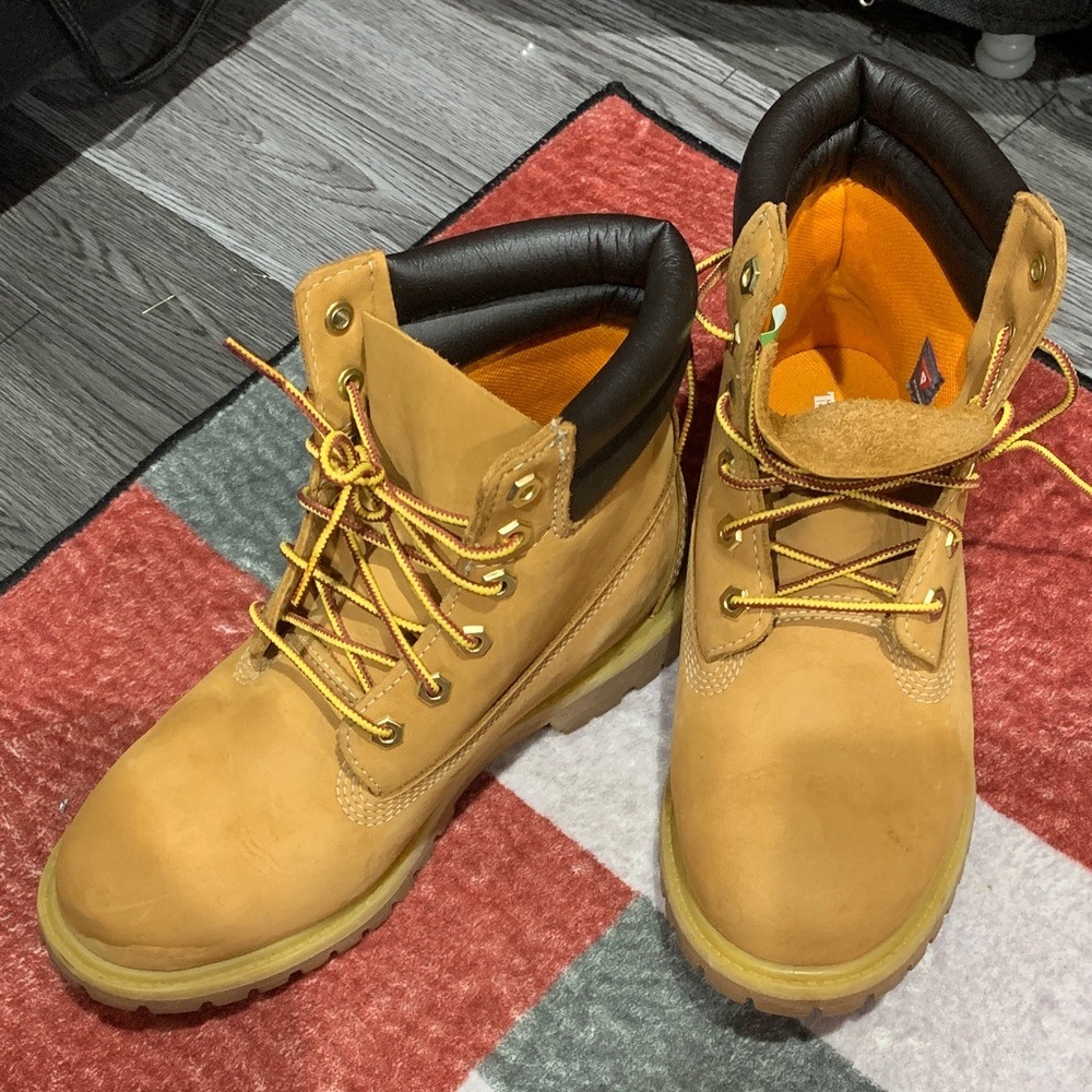 Timberland Wheat Brown Work Boots